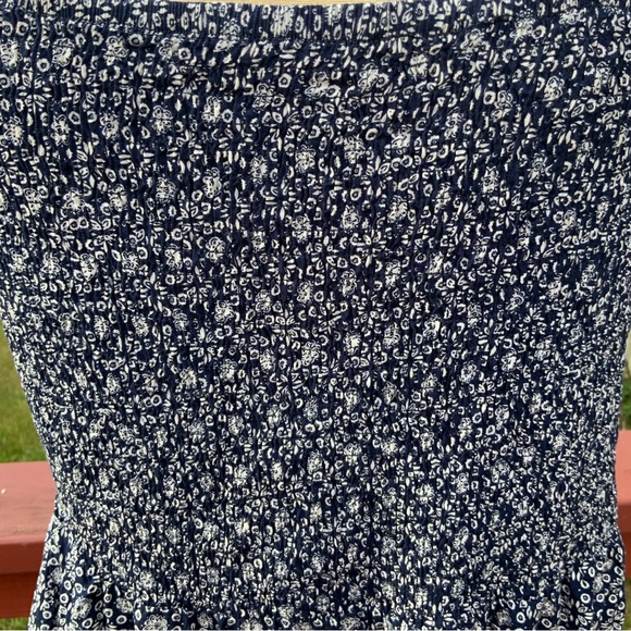 Lulu’s Catch the Sun Navy Blue Off Shoulder Maxi Dress - Picture 10 of 14